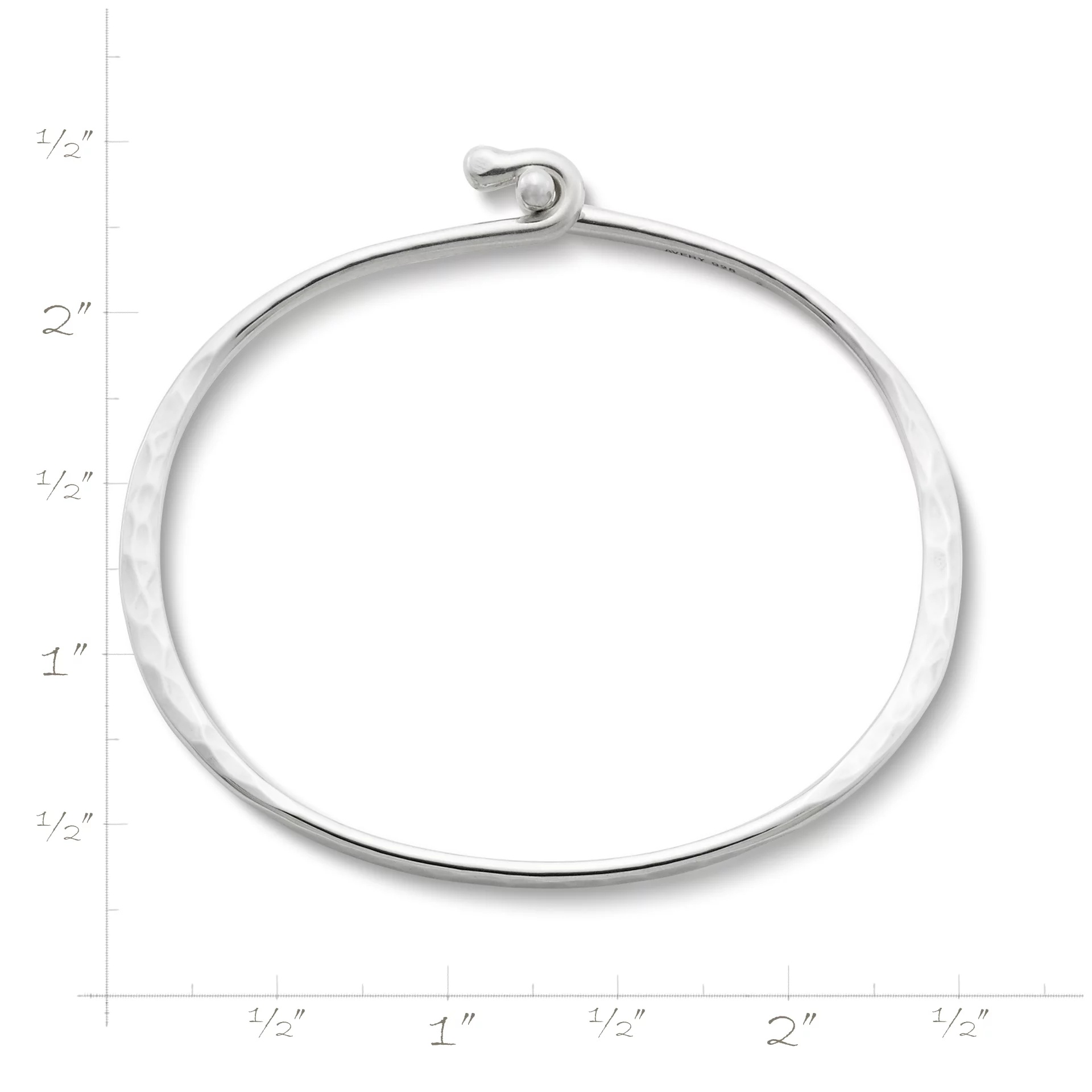 Hammered Hook-On Bracelet - Image 2