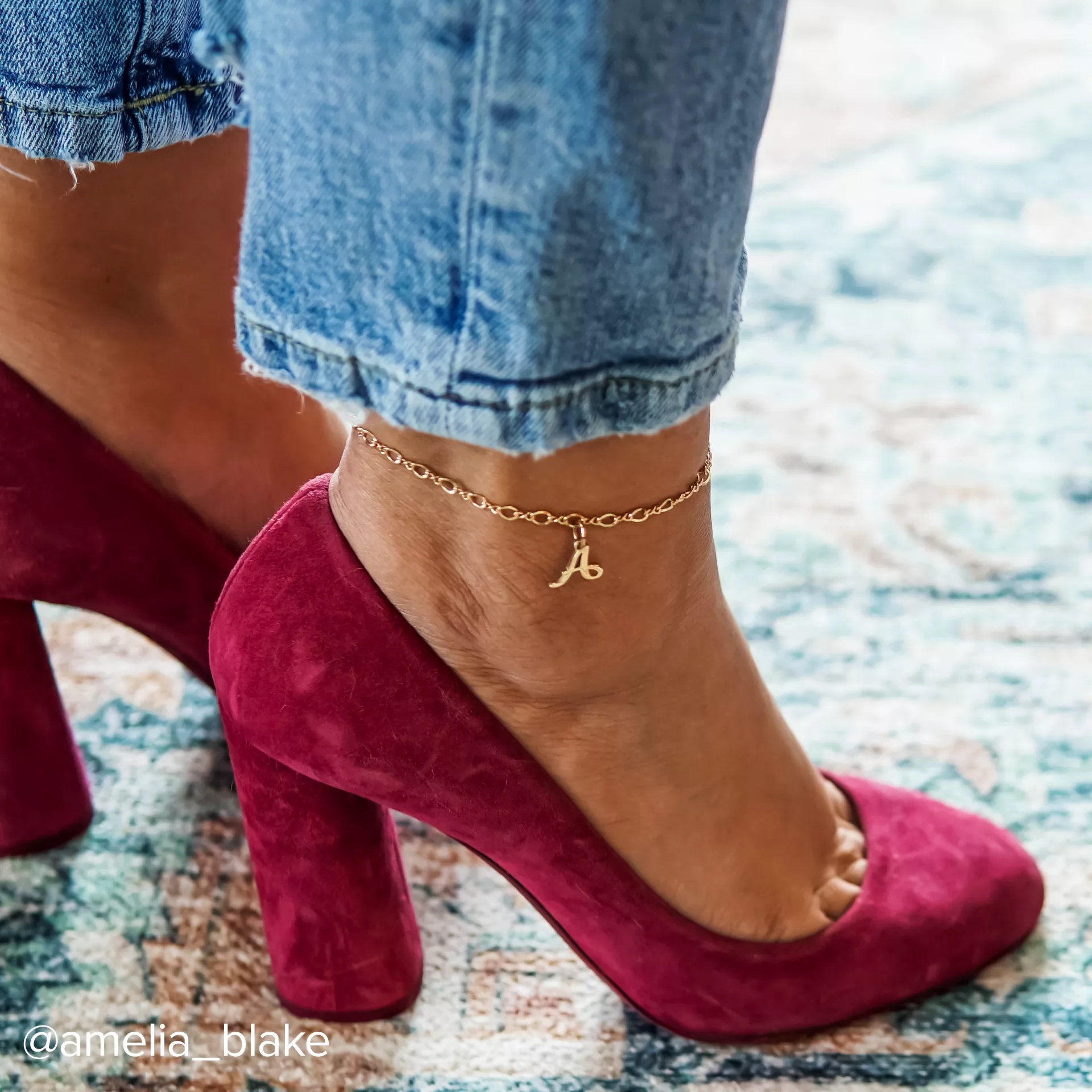 Medium Twist Anklet - Image 4