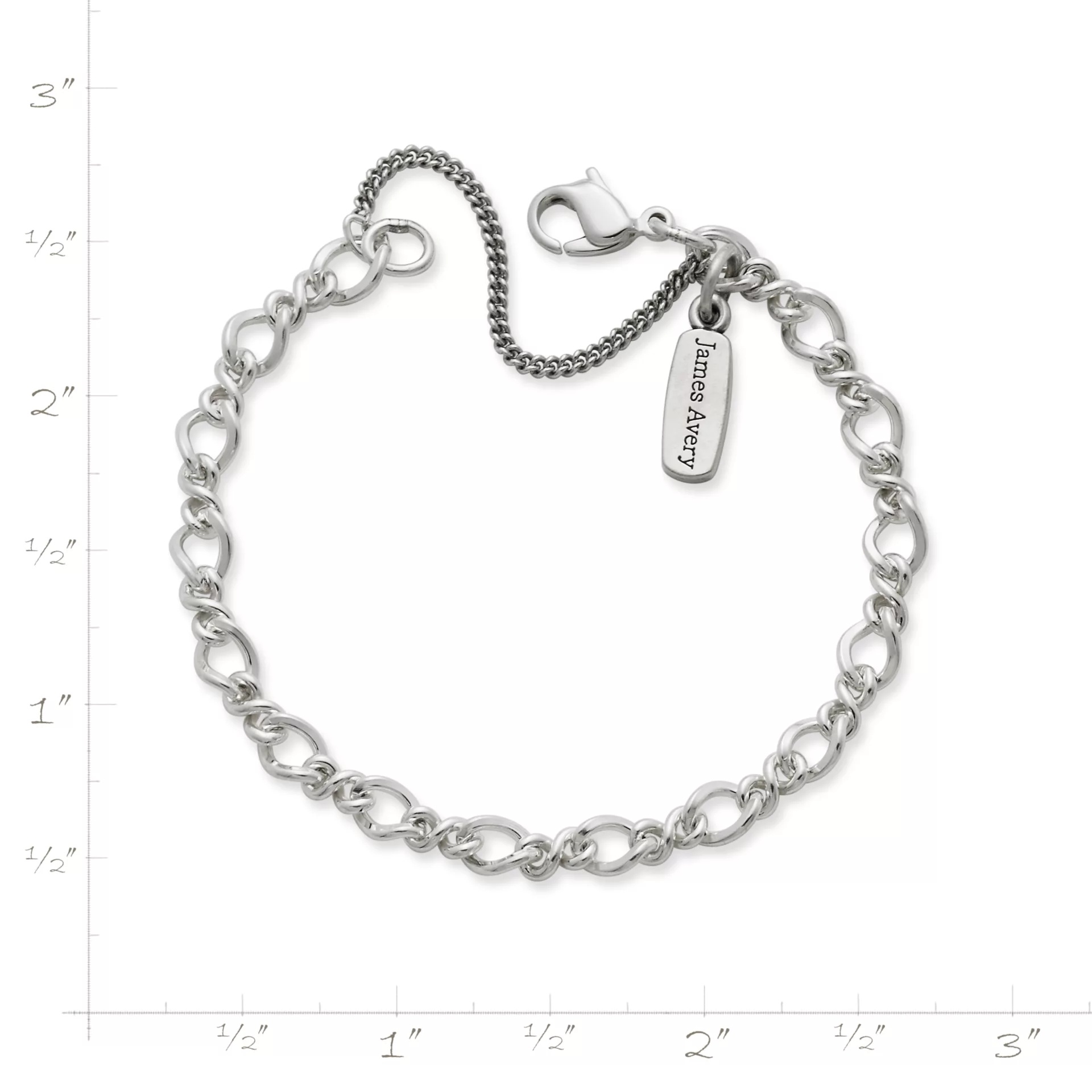 Medium Twist Charm Bracelet - Image 2