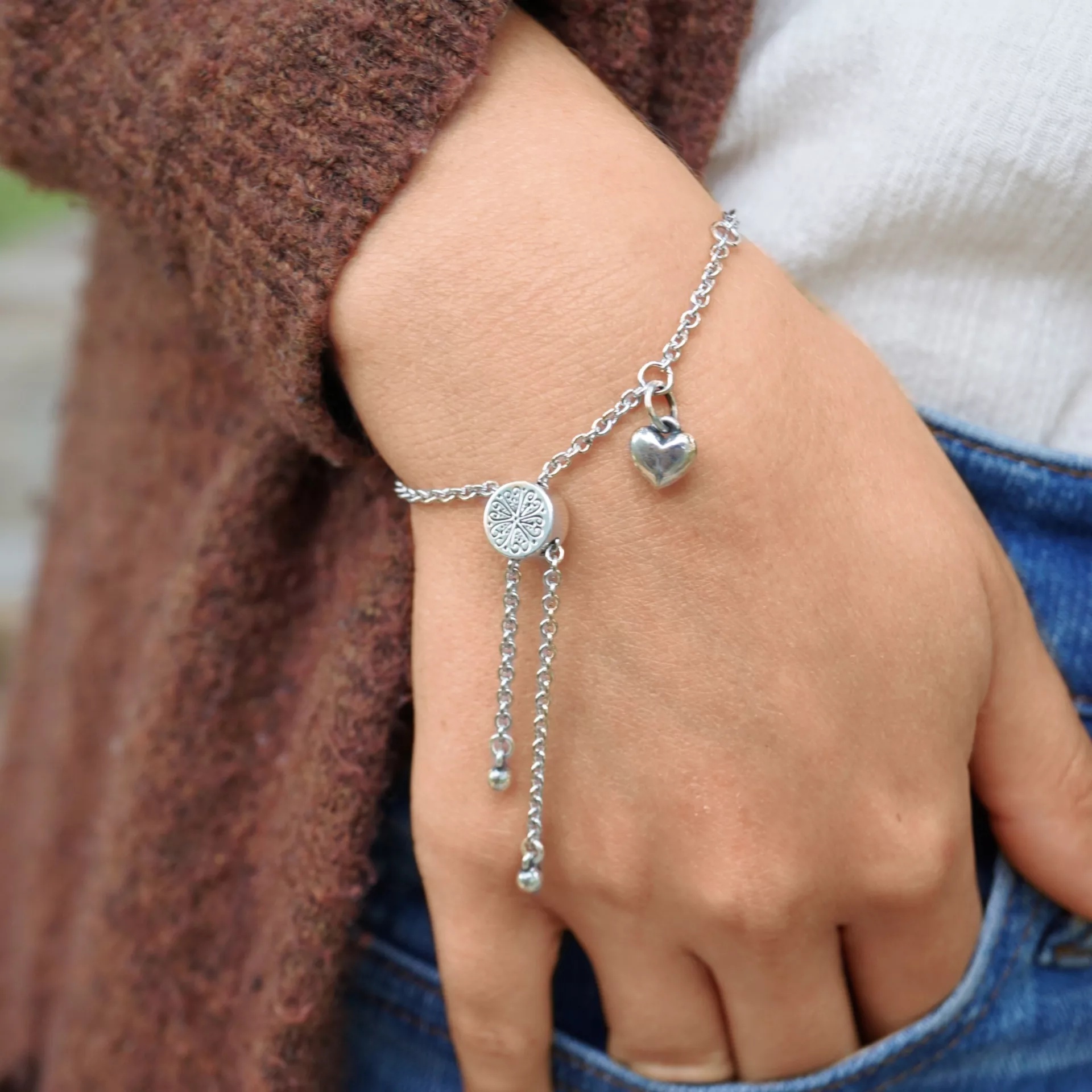 Slider Charm Bracelet - Image 3