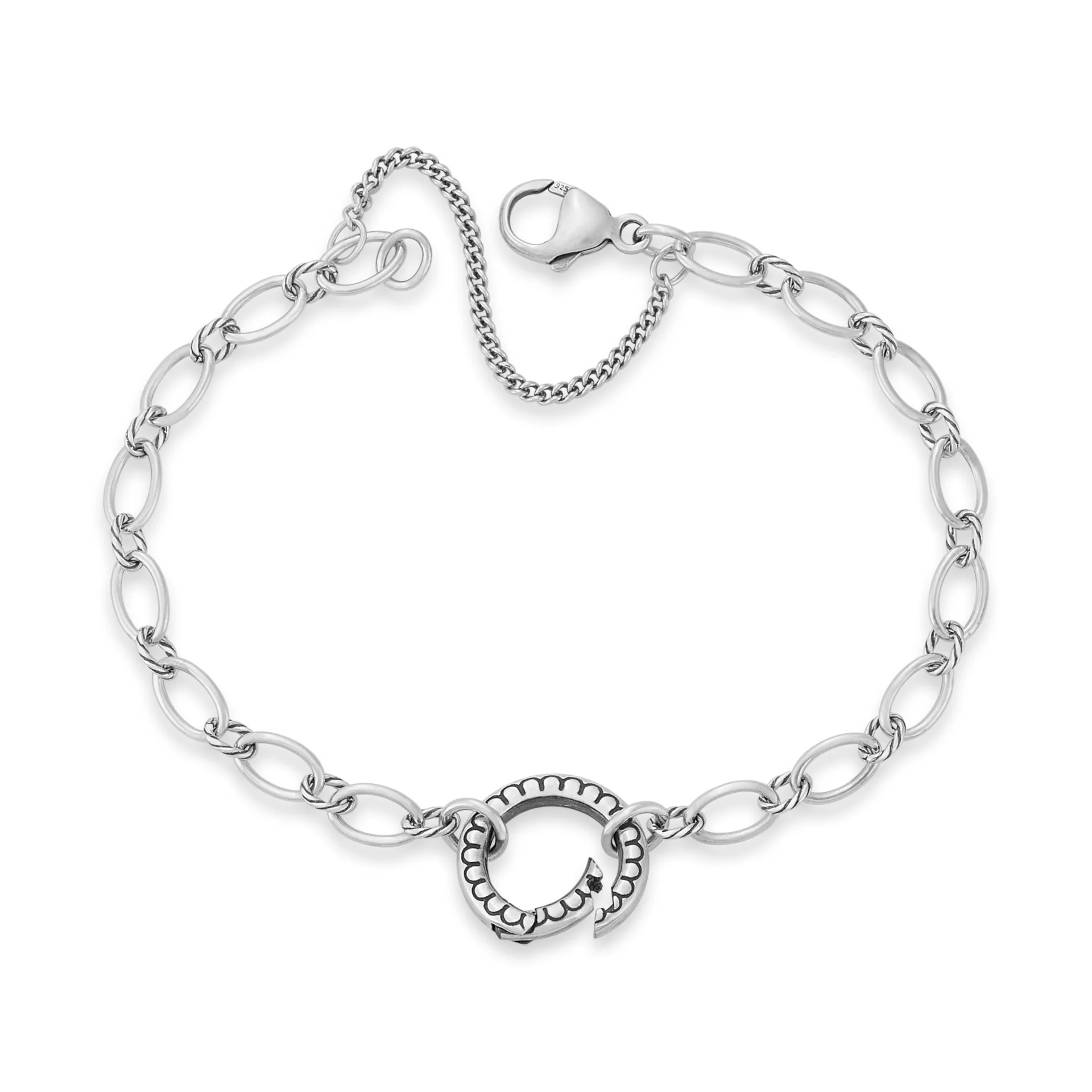 Ornate Circlet Changeable Charm Bracelet - Image 2