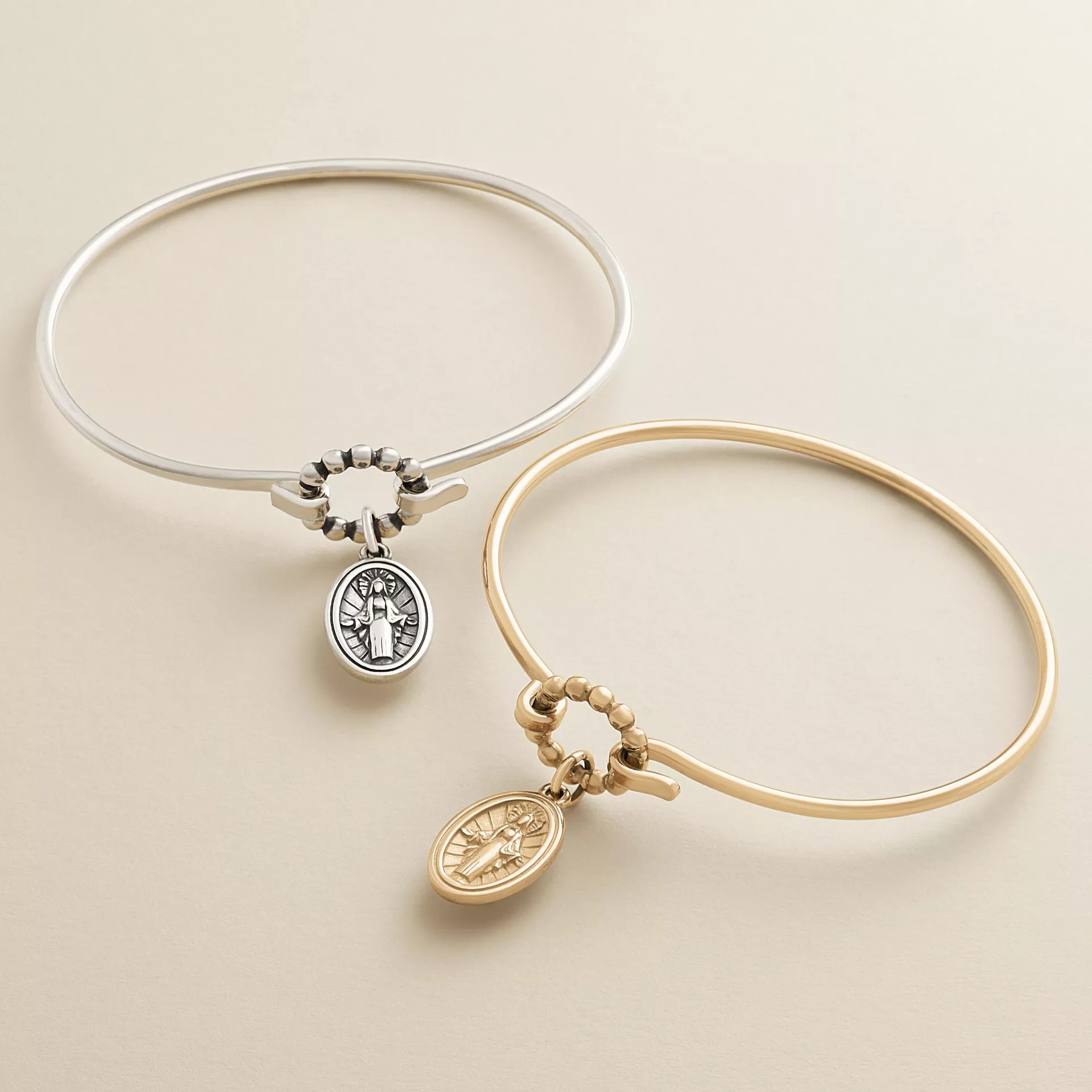 Virgin Mary Hook-On Bracelet - Image 2