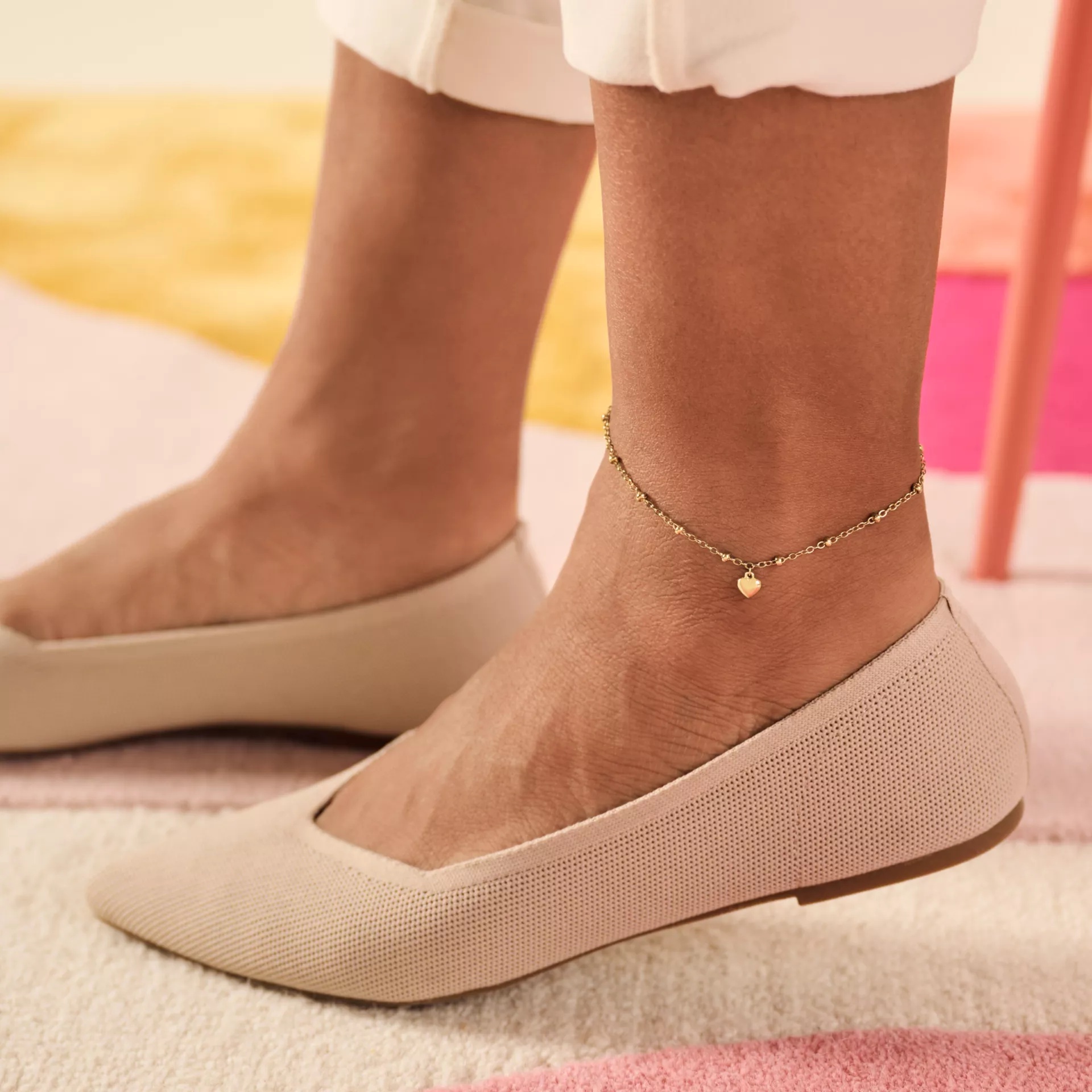 Heart Drop Anklet - Image 3