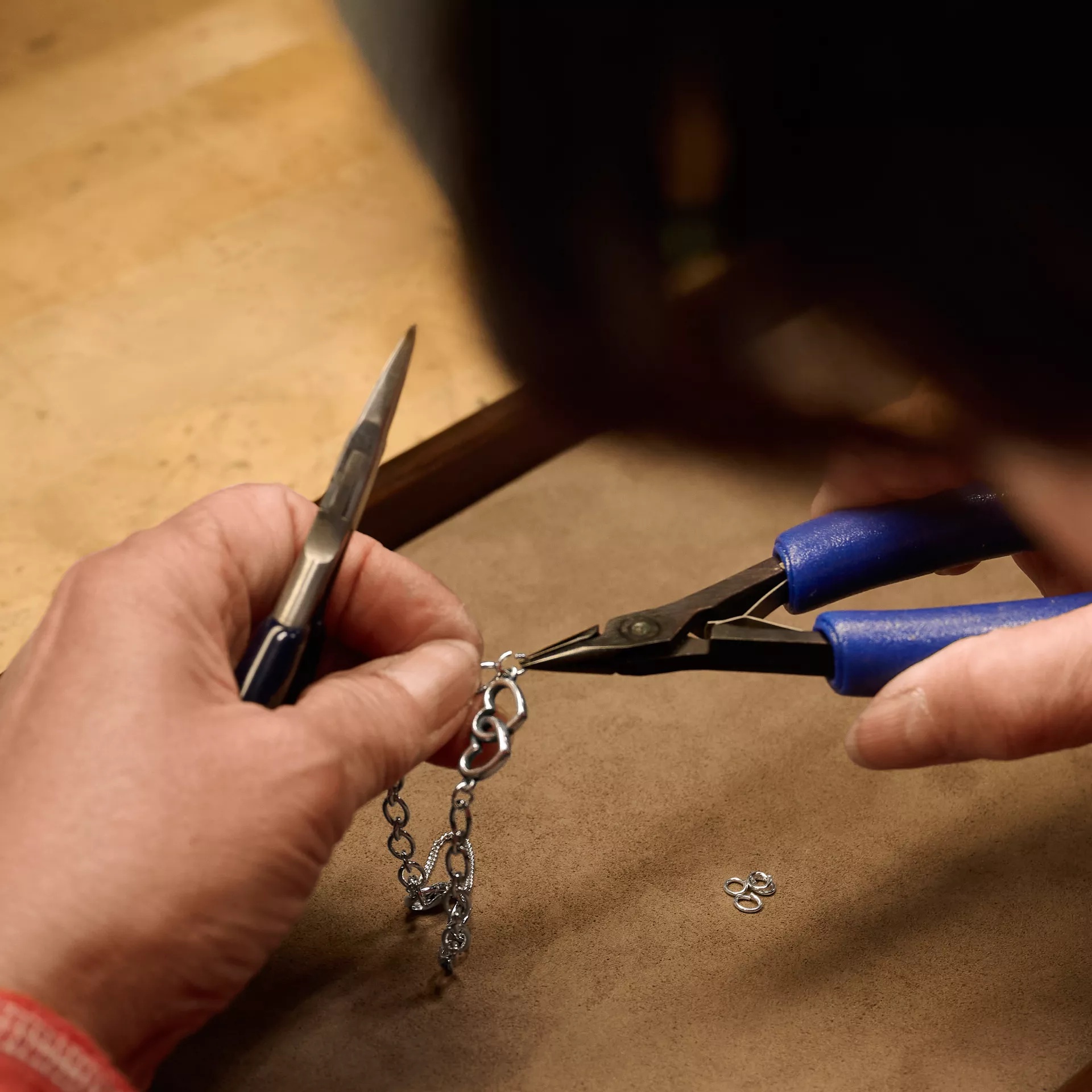 Two Hearts Together Charm Bracelet - Image 5