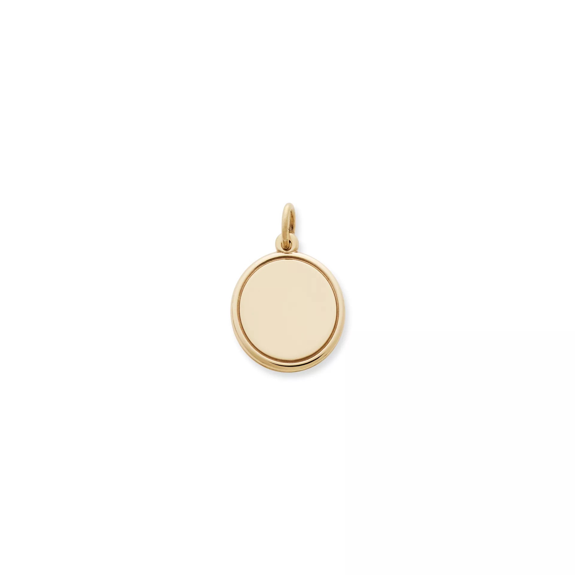 Engravable Disc Charm