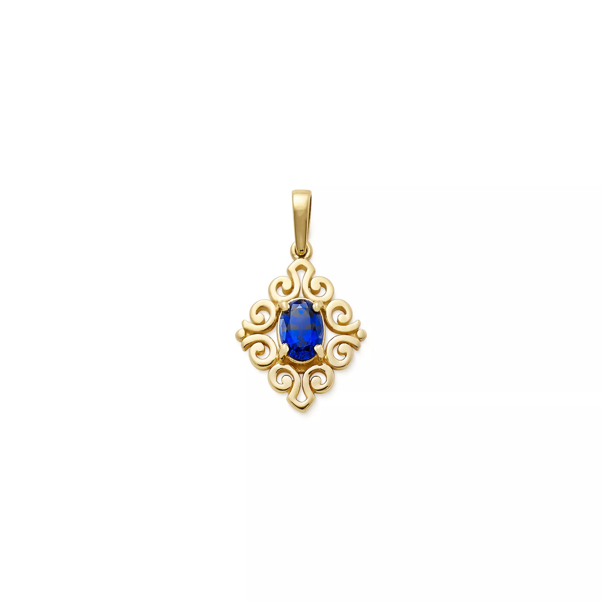 Spanish Lace Birthstone Pendant