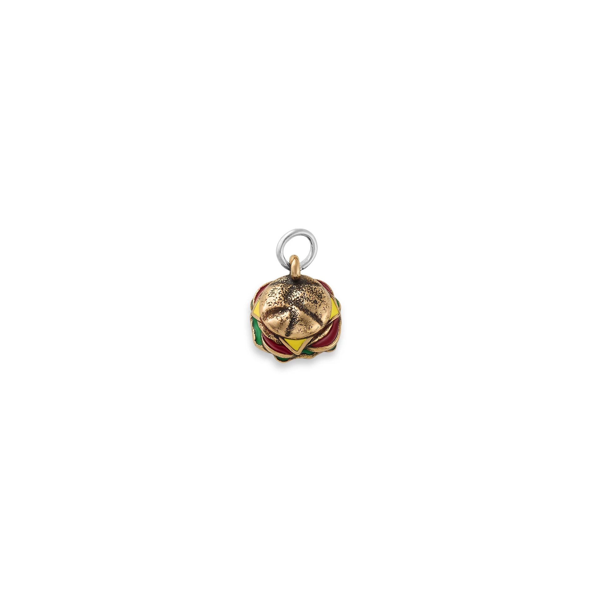 Enamel Cheeseburger Charm - Image 2