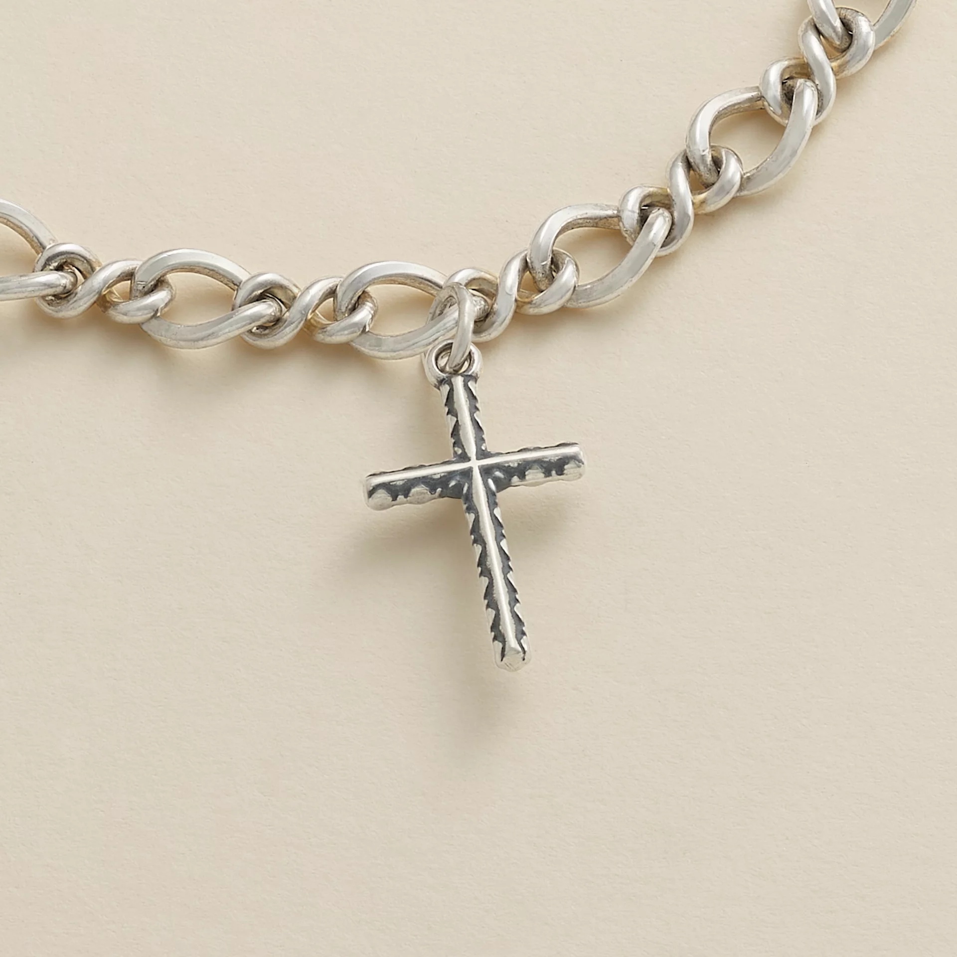 Petite Elegant Cross Charm - Image 2