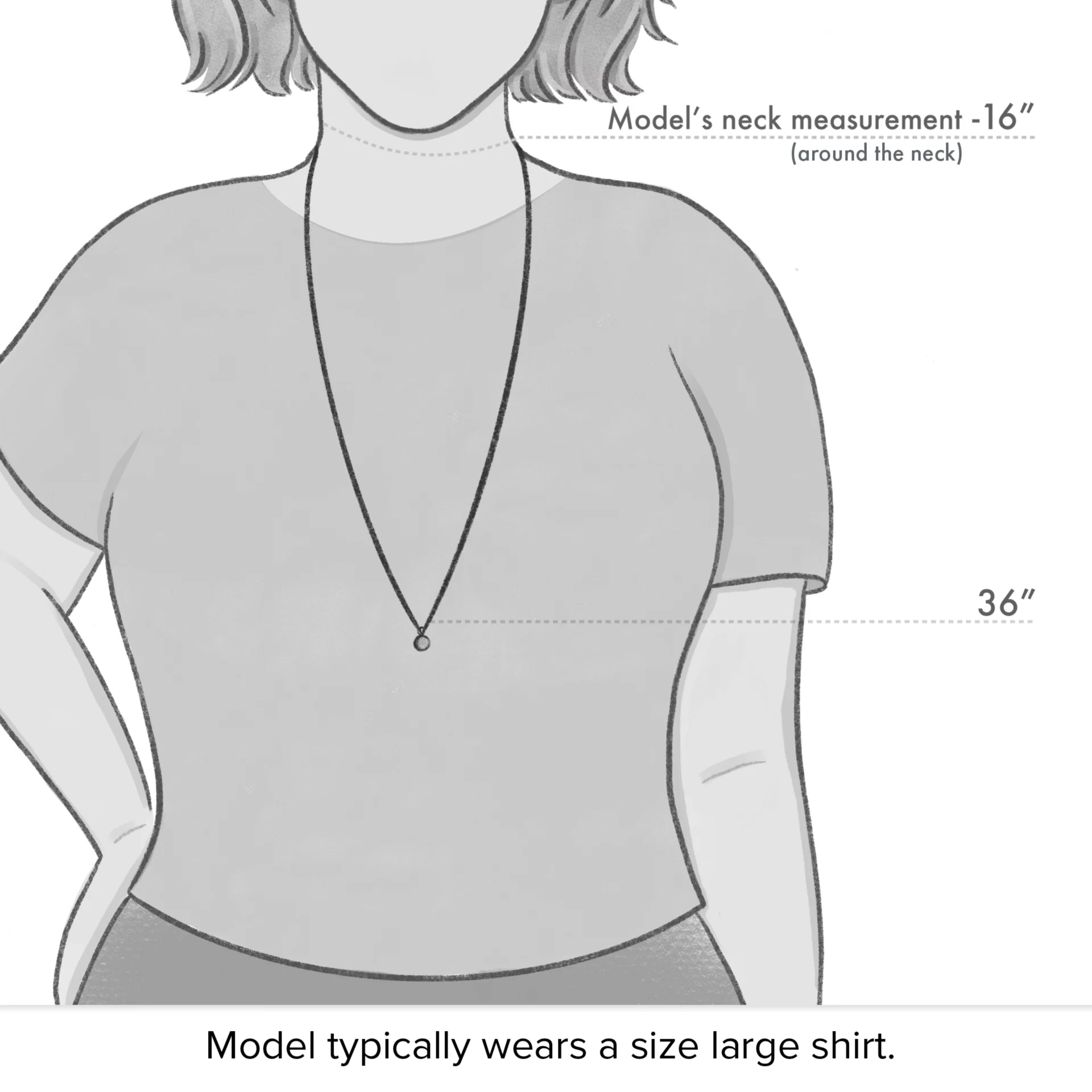 Leather Cross Shield Necklace - Image 3