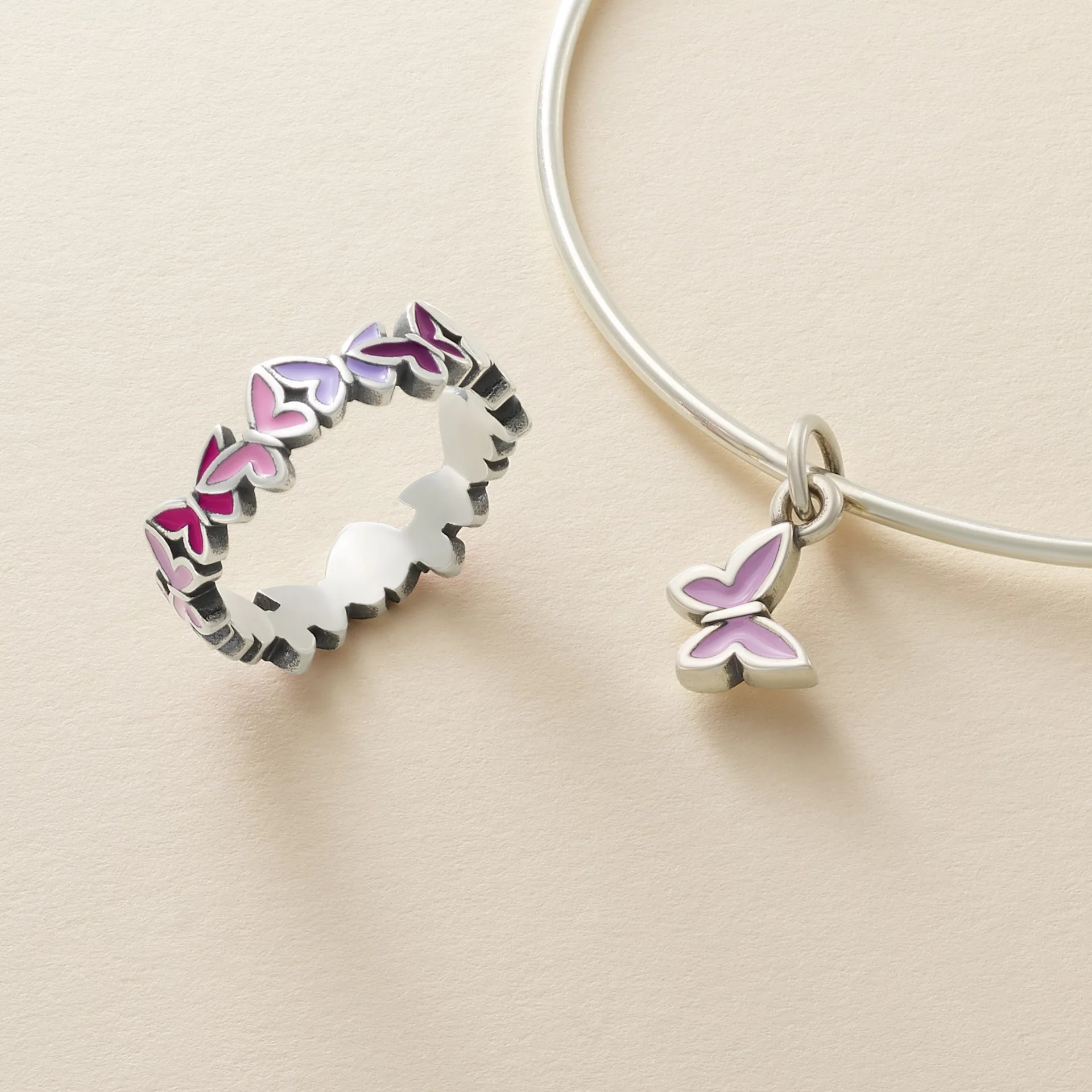 Enamel Mini Butterfly Charm - Image 3