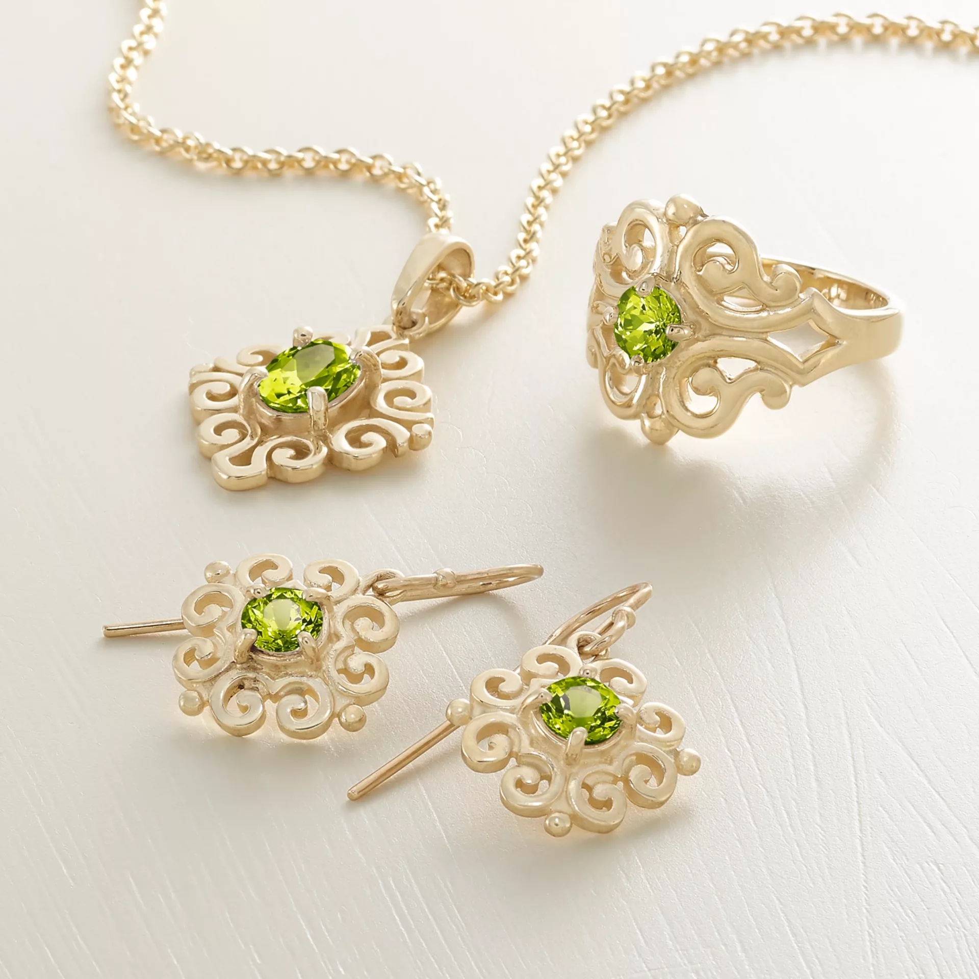 Spanish Lace Birthstone Pendant - Image 2